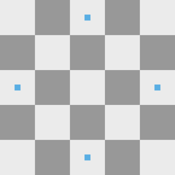 Knight: movement diagram for Z+1