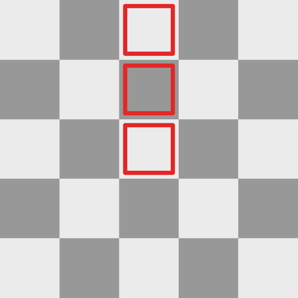 Pawn: movement diagram for Z-1